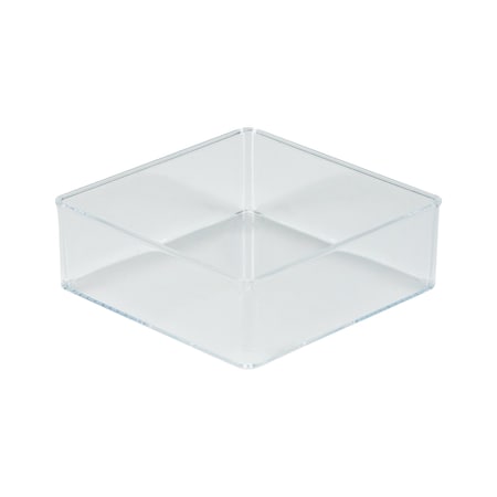 Simplify Plastic, Super Clear, 6 in W, 6 in D, 6 in L 24011